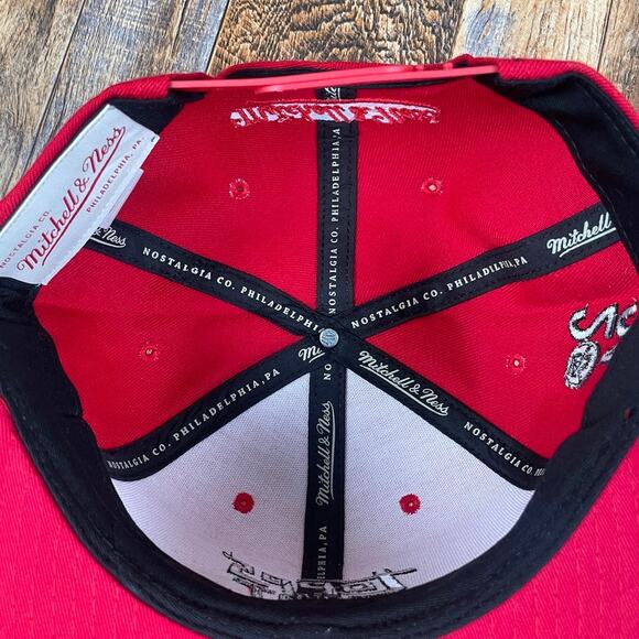 Mitchell & Ness Men's OS Red Topps Spot 2024 PHX AZ Acrylic Wool Snapback Hat - Picture 7 of 12